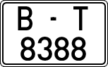 License plates of Spain, 1971 year series