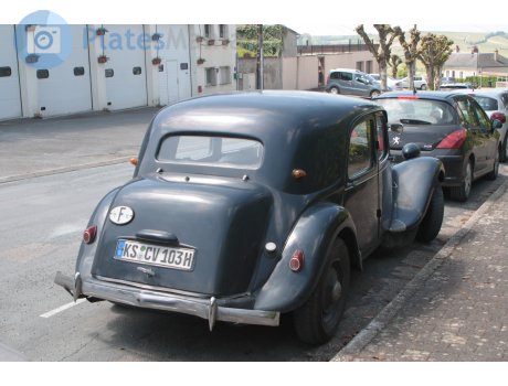KS CV 103H, Citroёn Traction Avant