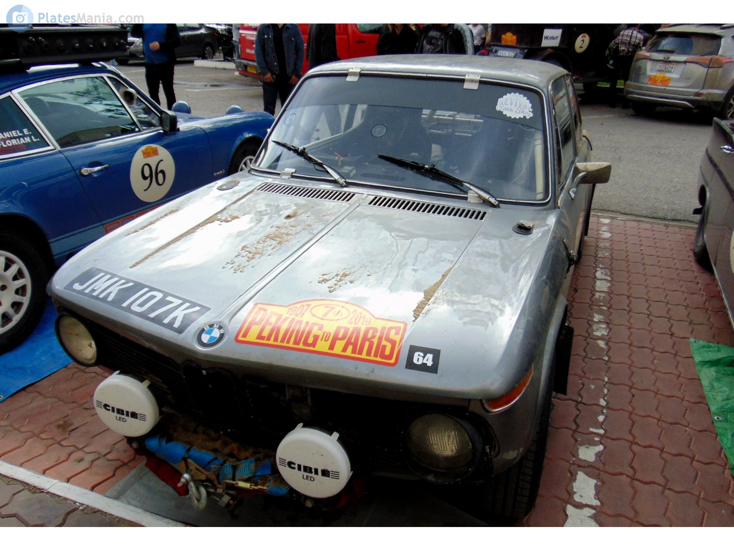 JMK107K, BMW 02 Series 1600/1600-2/1602/1802/2002 2-door Sedan (114/E10), 1966–1973