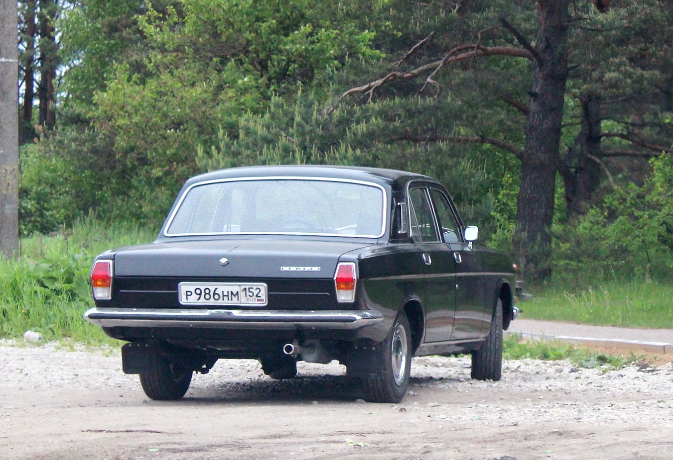 р 986 нм 152, GAZ 24 Волга 24-10/11/17 Sedan, facelift, 1986–1992