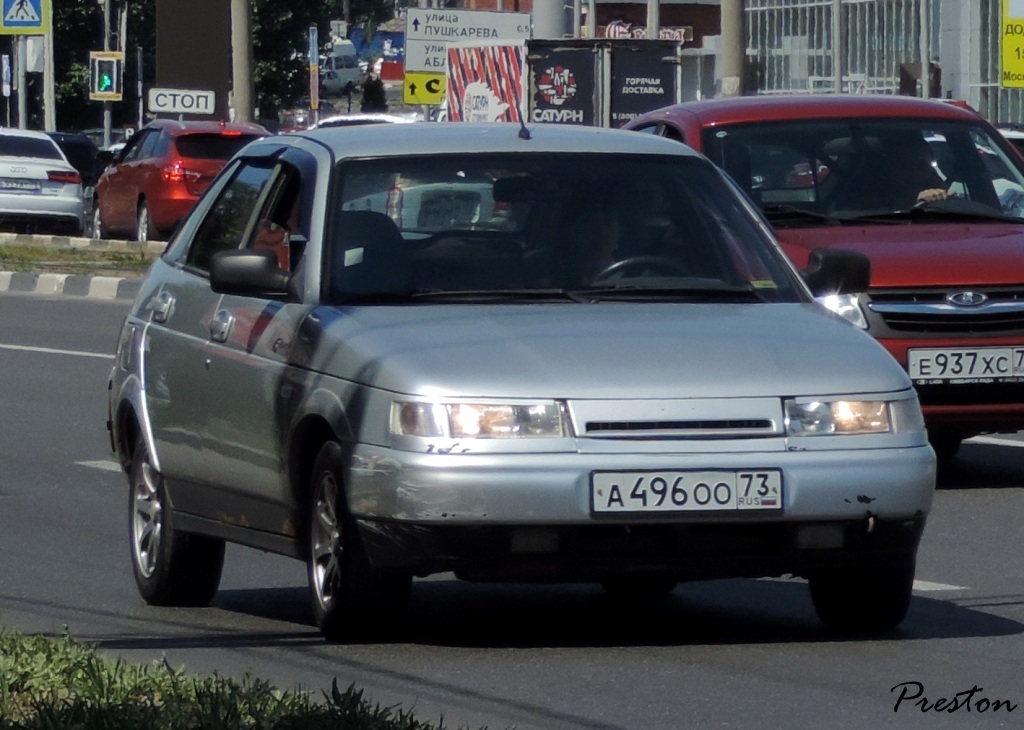 а 496 оо 73, Lada (VAZ) 2112 