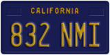 California, Passenger (123 ABC)