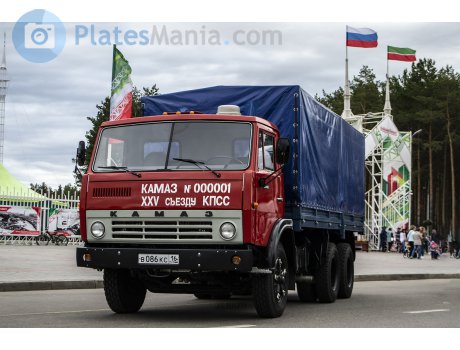 в086кс16, KamAZ 5320/5321