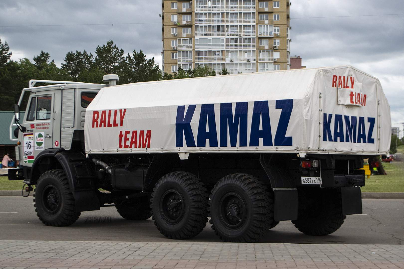 а 587 ух 116, KamAZ 4310/4311 