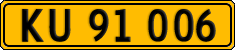 License plate of Denmark, Commercial vehicles