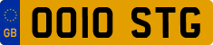 License plate of the United Kingdom, 2001 year system