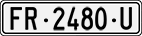License plate of Switzerland, Dealer (with 
