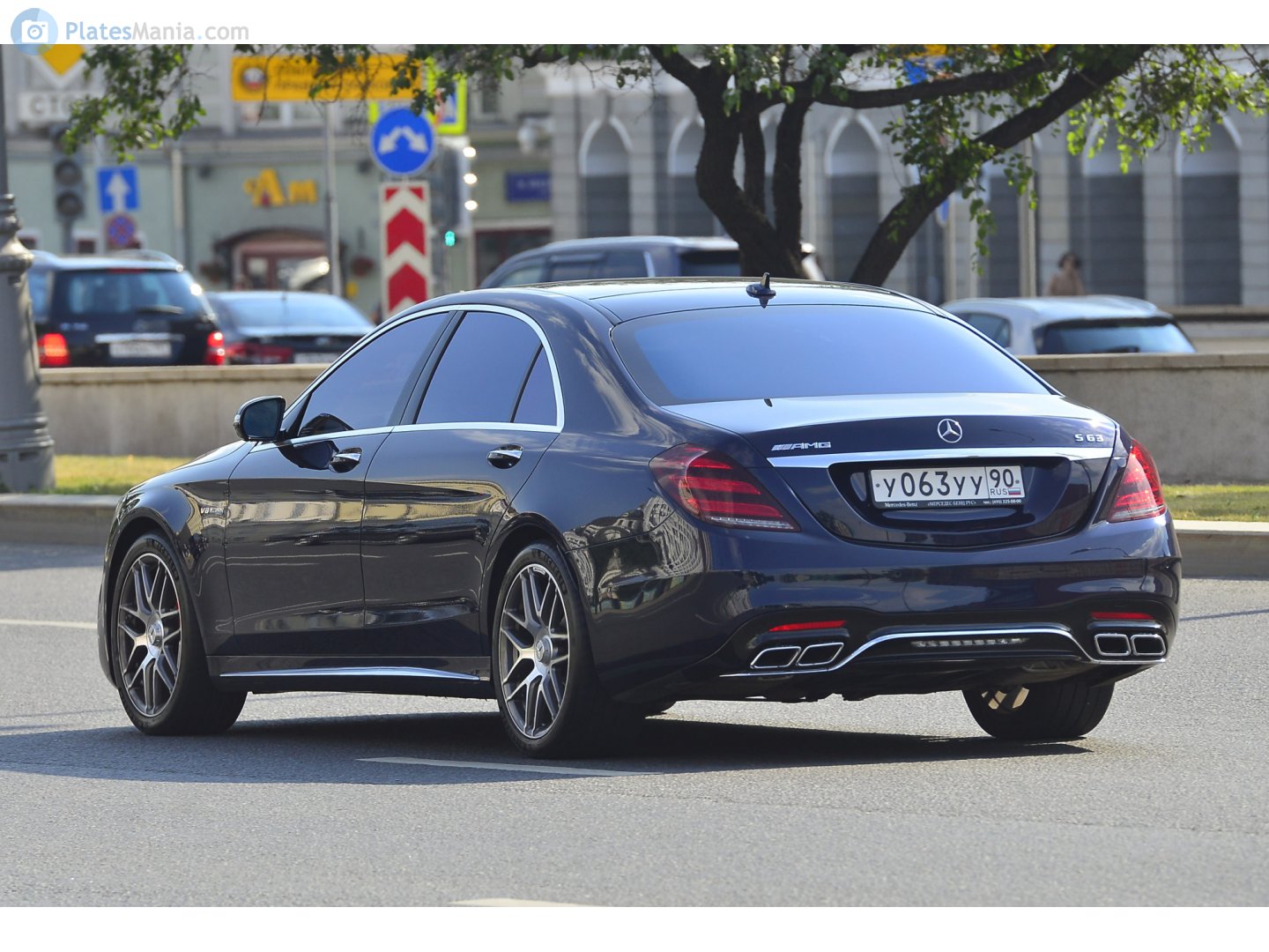 у 063 уу 90, Mercedes-Benz S-Klasse 8th gen Sedan (W222/V222), 2013–2020