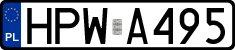 License plates of Poland, Authorities