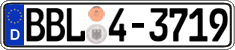 German license plate, Regional authorities