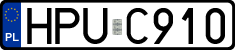 License plates of Poland, Authorities