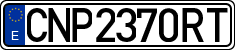 License plates of Spain, Official and military plates