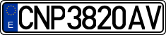 License plates of Spain, Official and military plates
