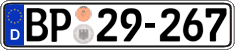 German license plate, Authorities and federal agencies