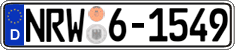 German license plate, Regional authorities