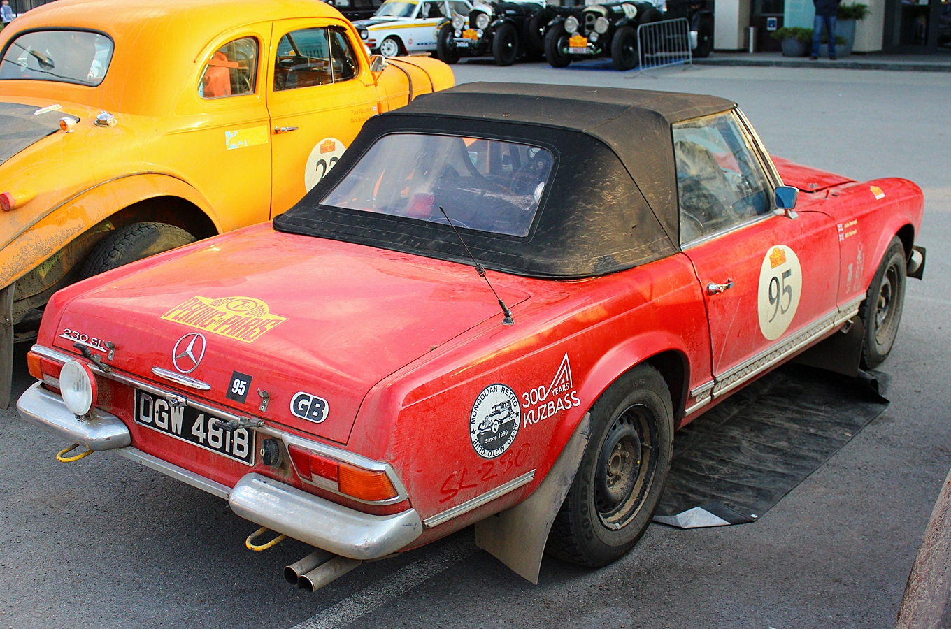 DGW481B, Mercedes-Benz SL-Klasse 2nd gen 230­–280 SL (W113), 1963–1971