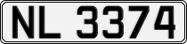 License plate of Norway, Trailers, motorcycles, special vehicles