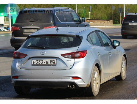 н333ув102, Mazda 3