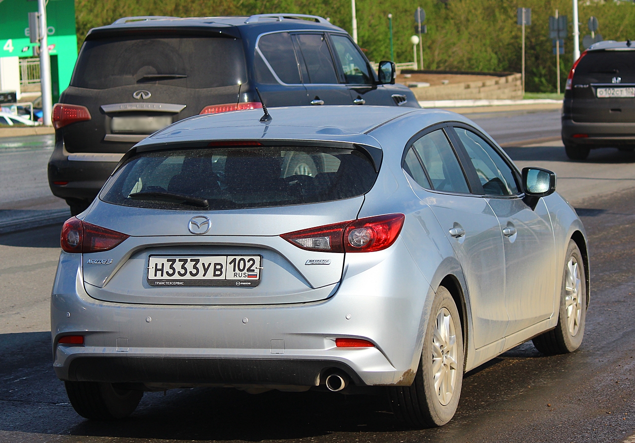 н 333 ув 102, Mazda 3 