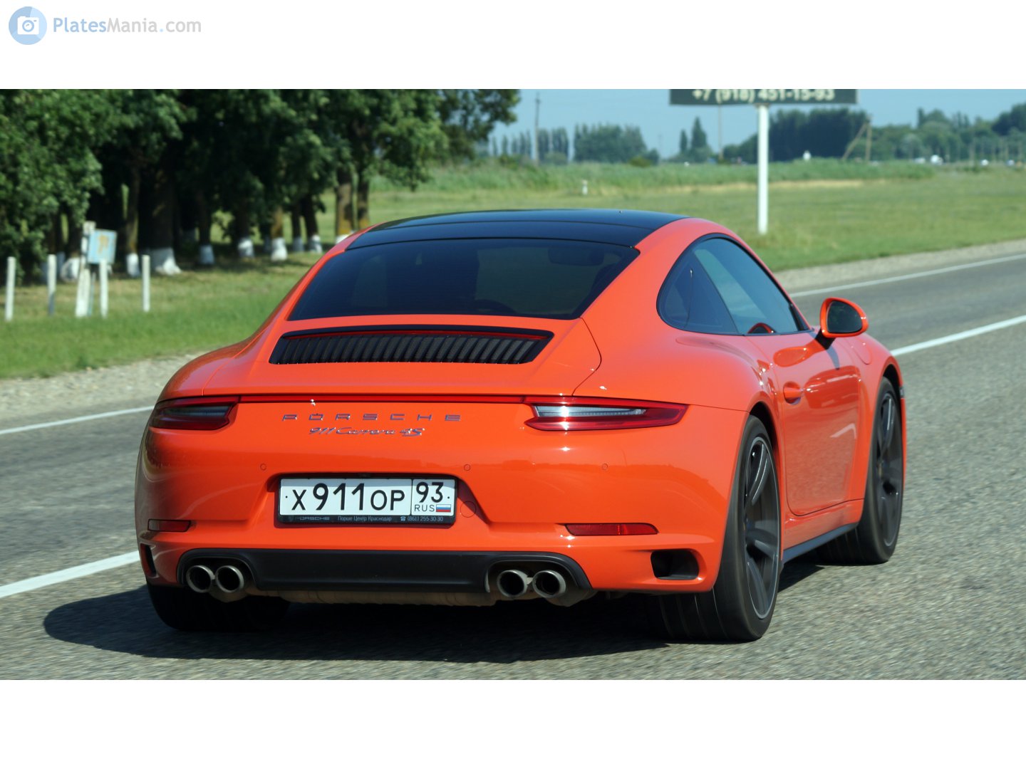 х 911 ор 93, Porsche 911 7th gen Coupé (991.1), 2011–2017