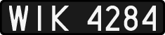License plates of Poland, 1976 year system