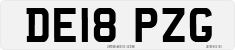 License plate of the United Kingdom, 2001 year system