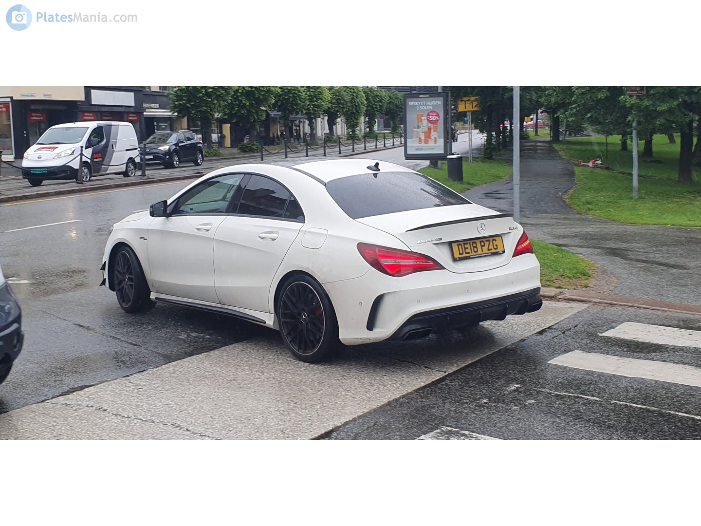 DE18PZG, Mercedes-Benz CLA-Klasse 1st gen 4-door Coupé (C117), 2013–2019