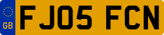 License plate of the United Kingdom, 2001 year system