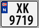 License plate of Norway, Trailers, motorcycles, special vehicles