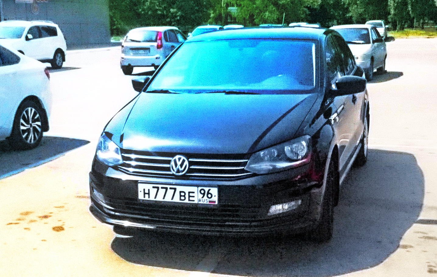 н 777 ве 96, Volkswagen Polo 5th gen Sedan (A05), 2010­–2015
