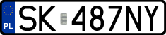 License plates of Poland, Regular car plates