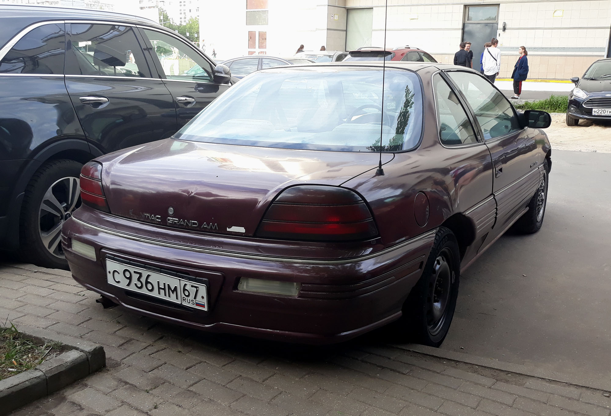 с 936 нм 67, Pontiac Grand Am 4th gen 2-door Coupé (N-body), 1991–1995