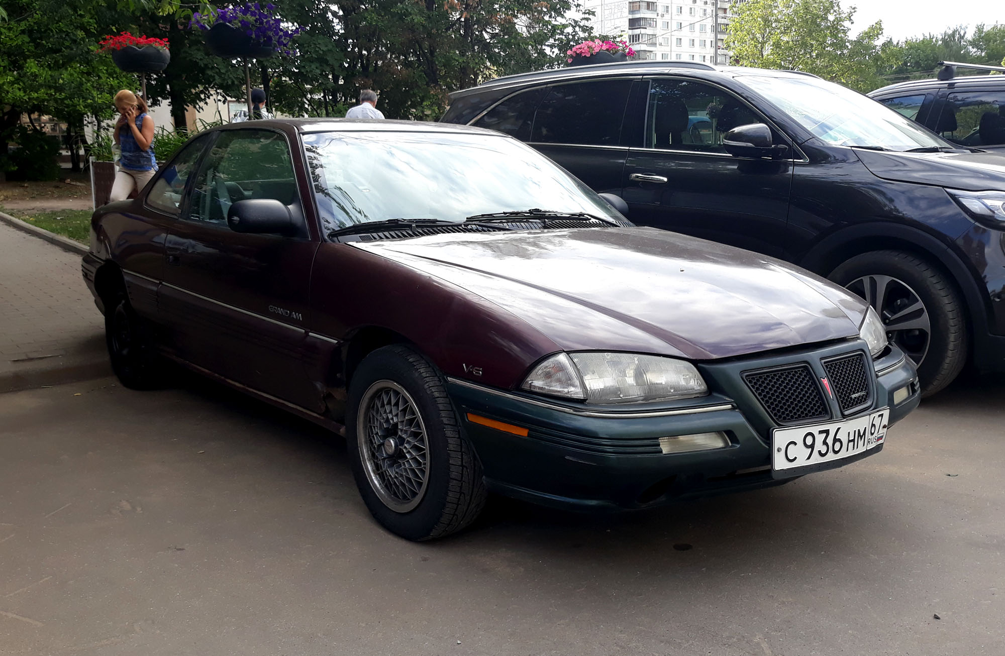 с 936 нм 67, Pontiac Grand Am 4th gen 2-door Coupé (N-body), 1991–1995
