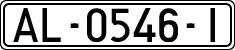License plates of Spain, 1971 year series