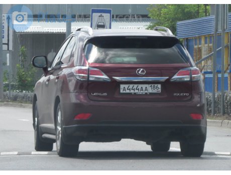 а444аа186, Lexus RX