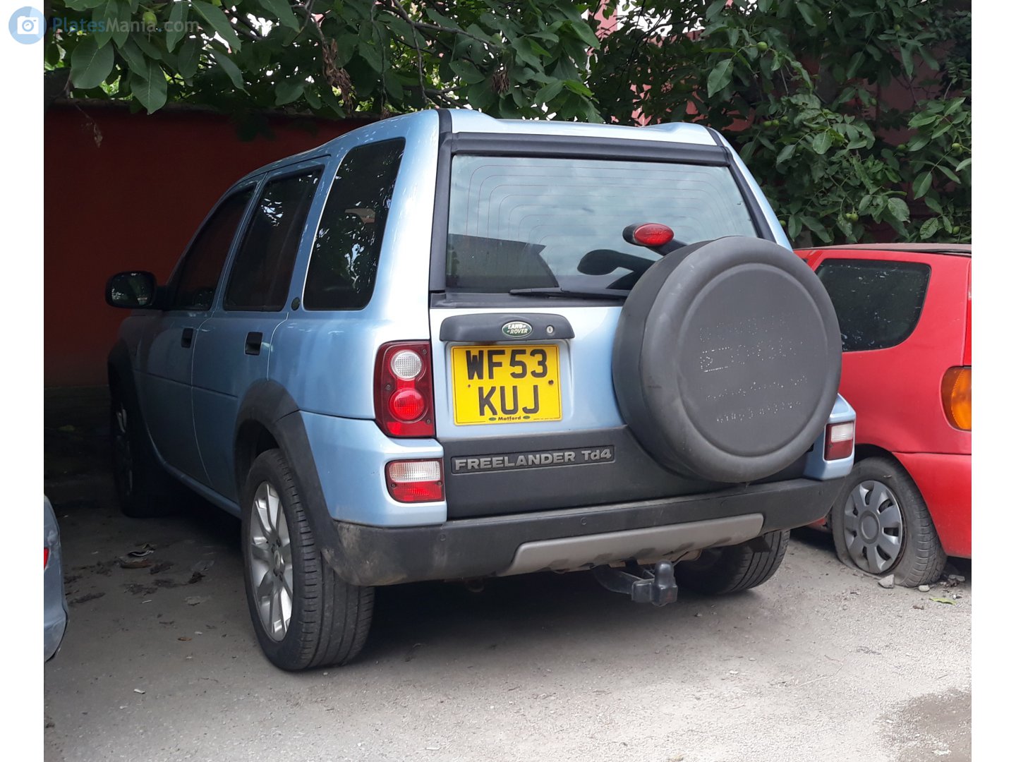 WF53KUJ, Land Rover Freelander 1st gen 5-door SUV (L314), facelift, 2003–2006