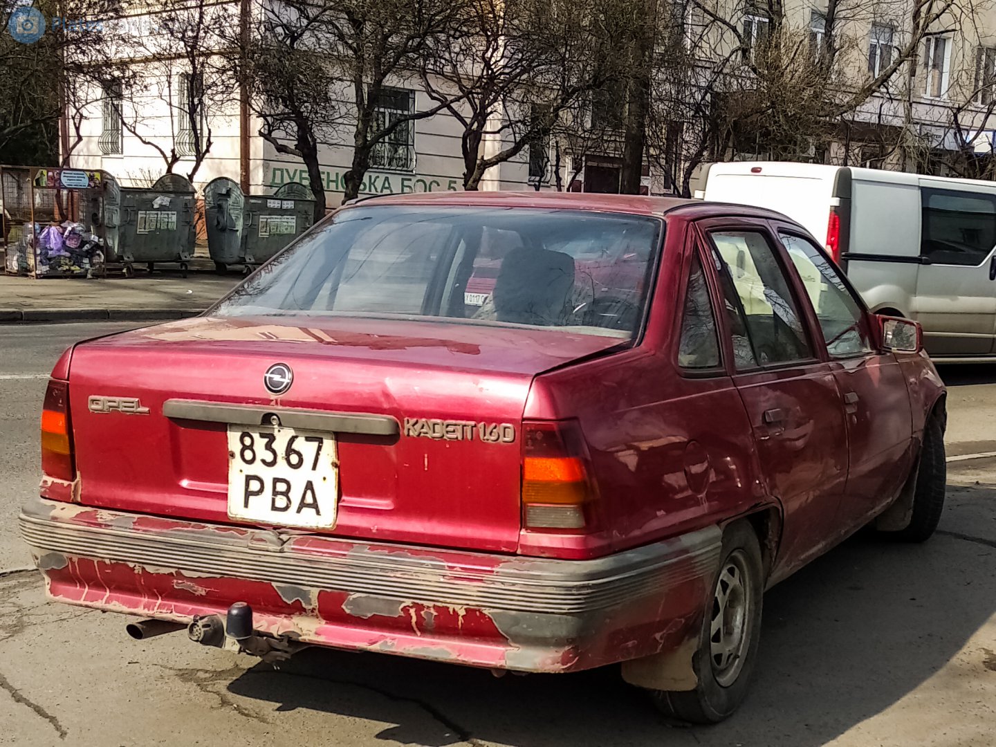 8367 РВА, Opel Kadett 5th gen Sedan (E; T85), 1985–1993