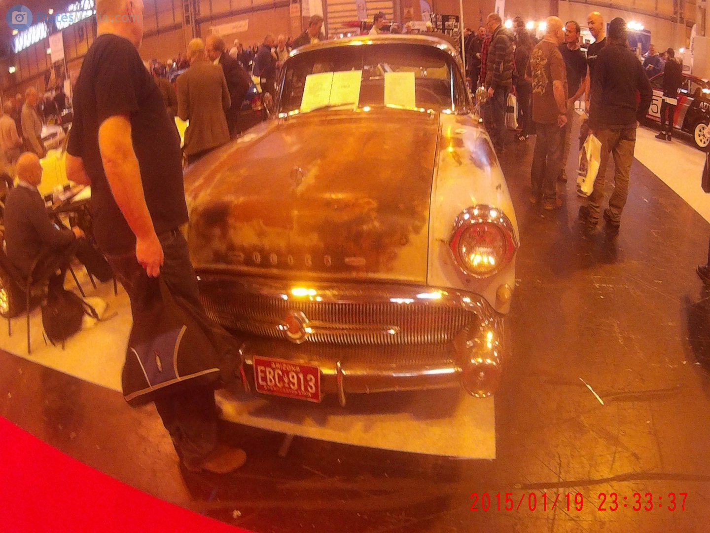 EBC 913, Buick Century 2nd gen (Riviera) 2-door Hardtop (66R; B-body), 3rd facelift, 1956–1957