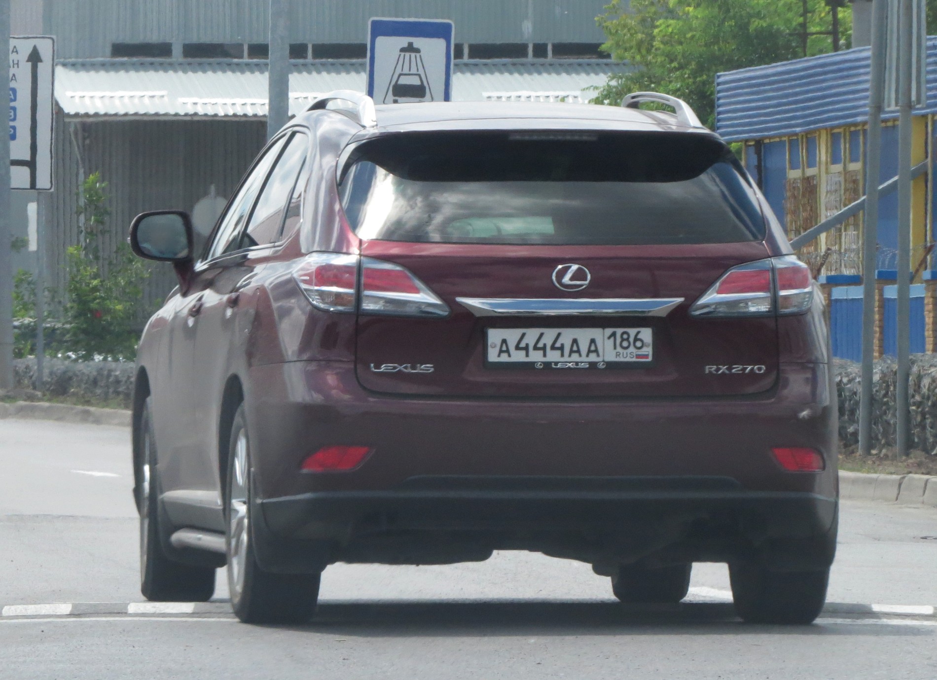 а 444 аа 186, Lexus RX 3rd gen (AL10), facelift, 2012–2015