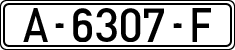 License plates of Spain, 1971 year series