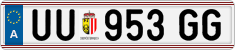 License plate of Austria, Regular plates