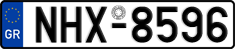 License plate of Greece, Cars