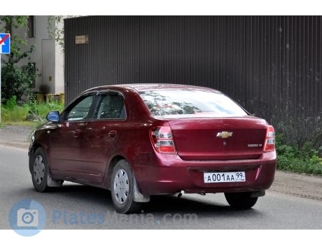 а001аа99, Chevrolet Cobalt