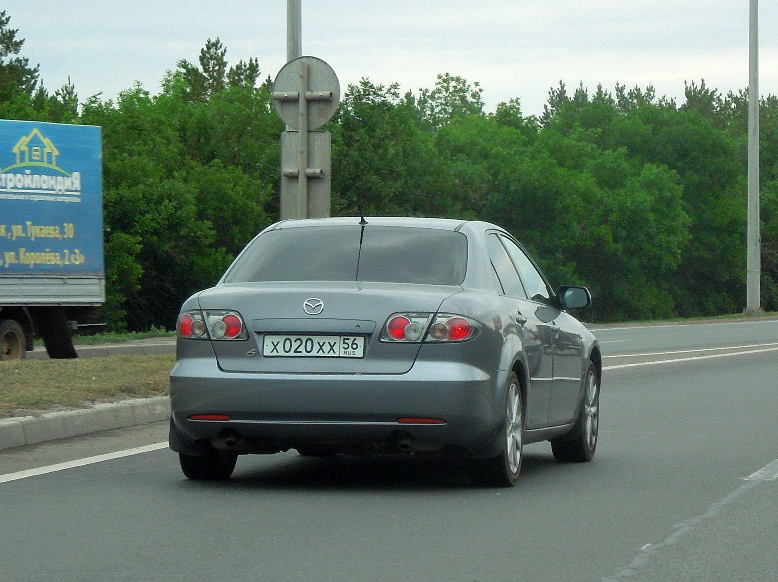 х 020 хх 56, Mazda 6 1st gen Sedan/Liftback (GG), 2002–2008 (–2016 for CN-market)