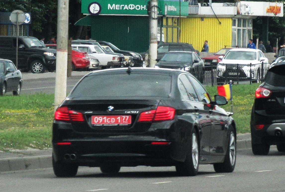 091 CD 1 77, BMW 5 Series 6th gen Sedan (F10/F18), 2010–2017