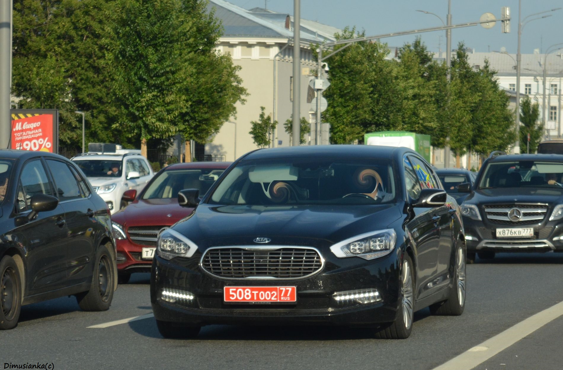 508 T 002 77, Kia K9 1st gen (KH; KR-market), 1st facelift, 2014–2015