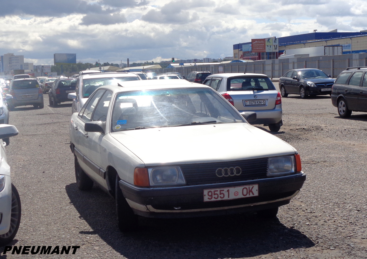 9551 OK, Audi 100 3rd gen Sedan (C3/44), 1982–1991