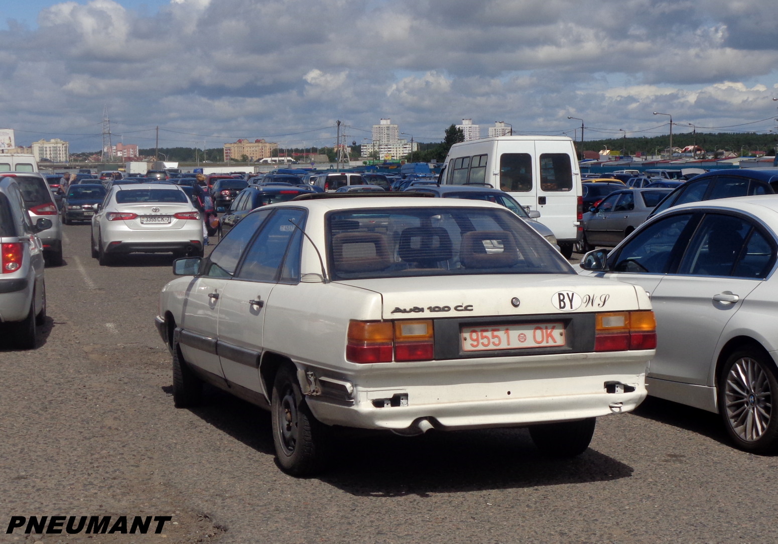 9551 OK, Audi 100 3rd gen Sedan (C3/44), 1982–1991