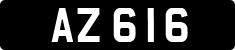 License plate of Cyprus, 1956-1990 - system