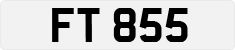 License plate of Cyprus, 1956-1990 - system